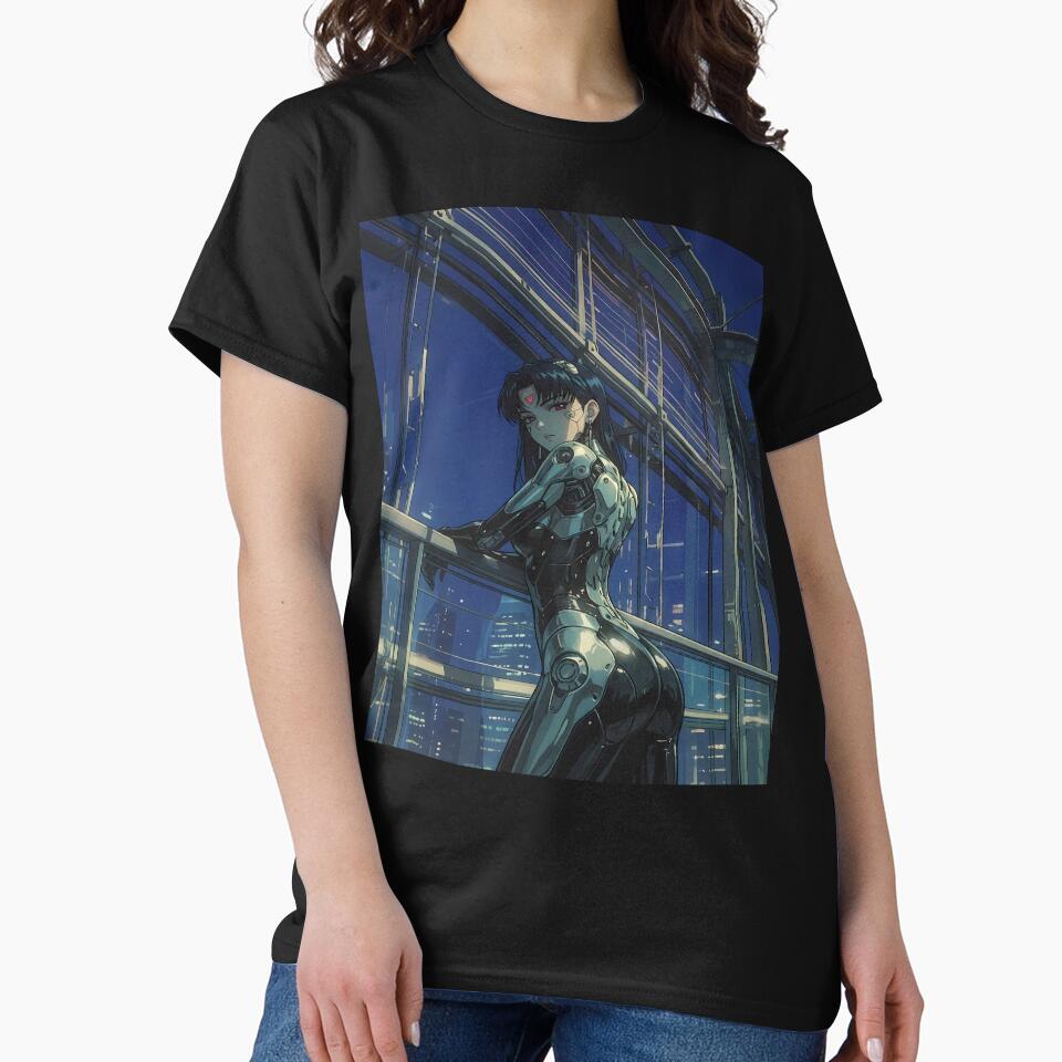 Cyberpunk Anime Girl in Futuristic City by ChiqueAvenue