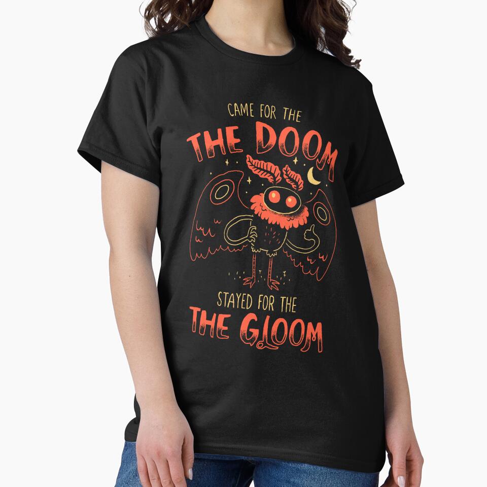 Doom and Gloom by DinoMike Unisex , , , Long Sleeve Tee