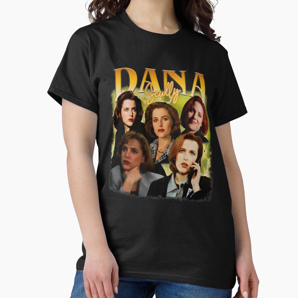 Dana Scully Vintage Bootleg by street-vault Unisex , , , Long Sleeve Tee