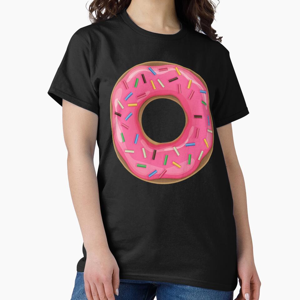 Pink strawberry Donut by OneTimeEngineer