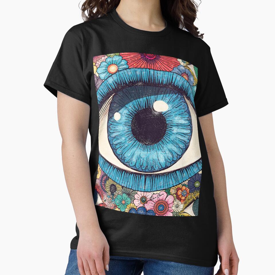Psychedelic Eye Garden by Hen-C-Art