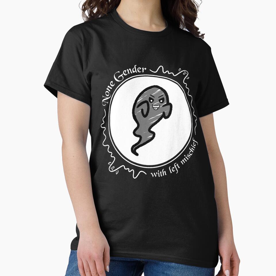 Poltergeist Mischief (dark) by GOBLINSPodcast Unisex , , , Long Sleeve Tee