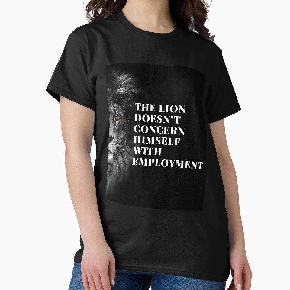 Funny Lion Design by DripDomain7