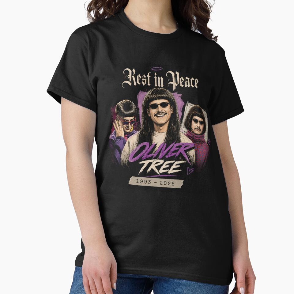 Oliver Tree Rest In Peace 1993-2026 by brkvdesign Unisex , , , Long Sleeve Tee