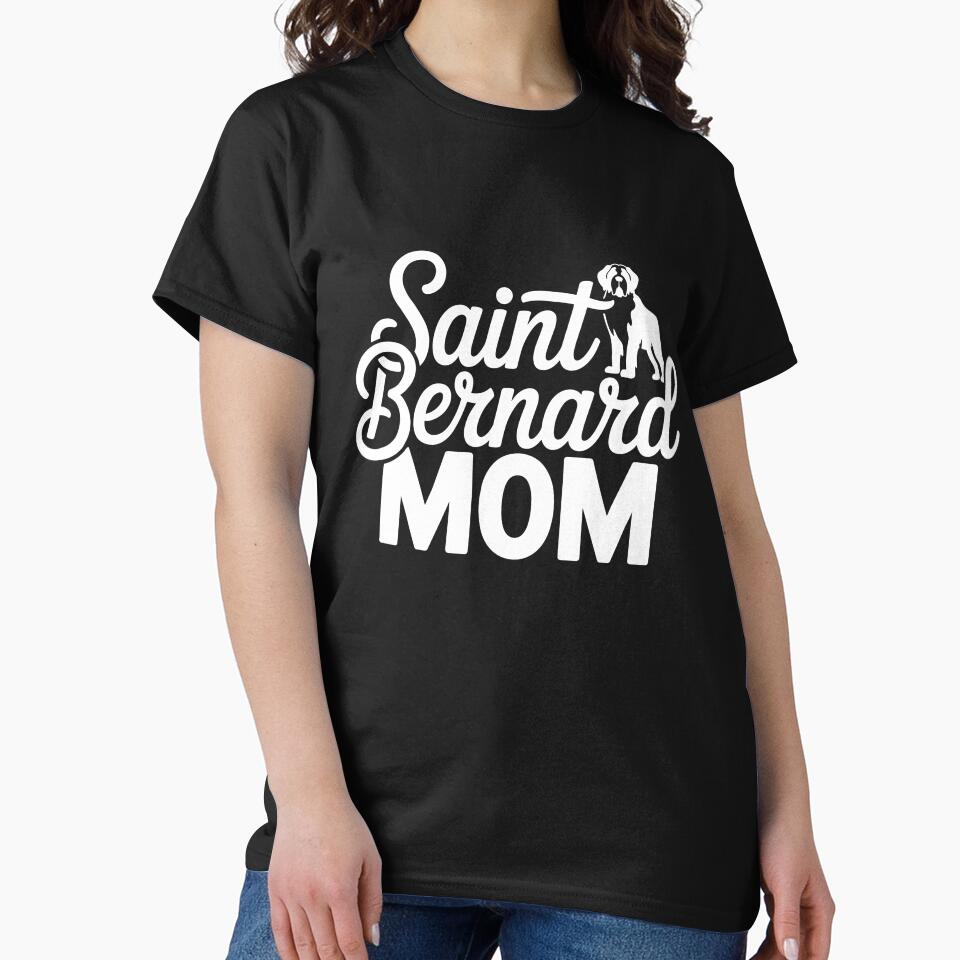 Saint Bernard Mom by theartfulaspie