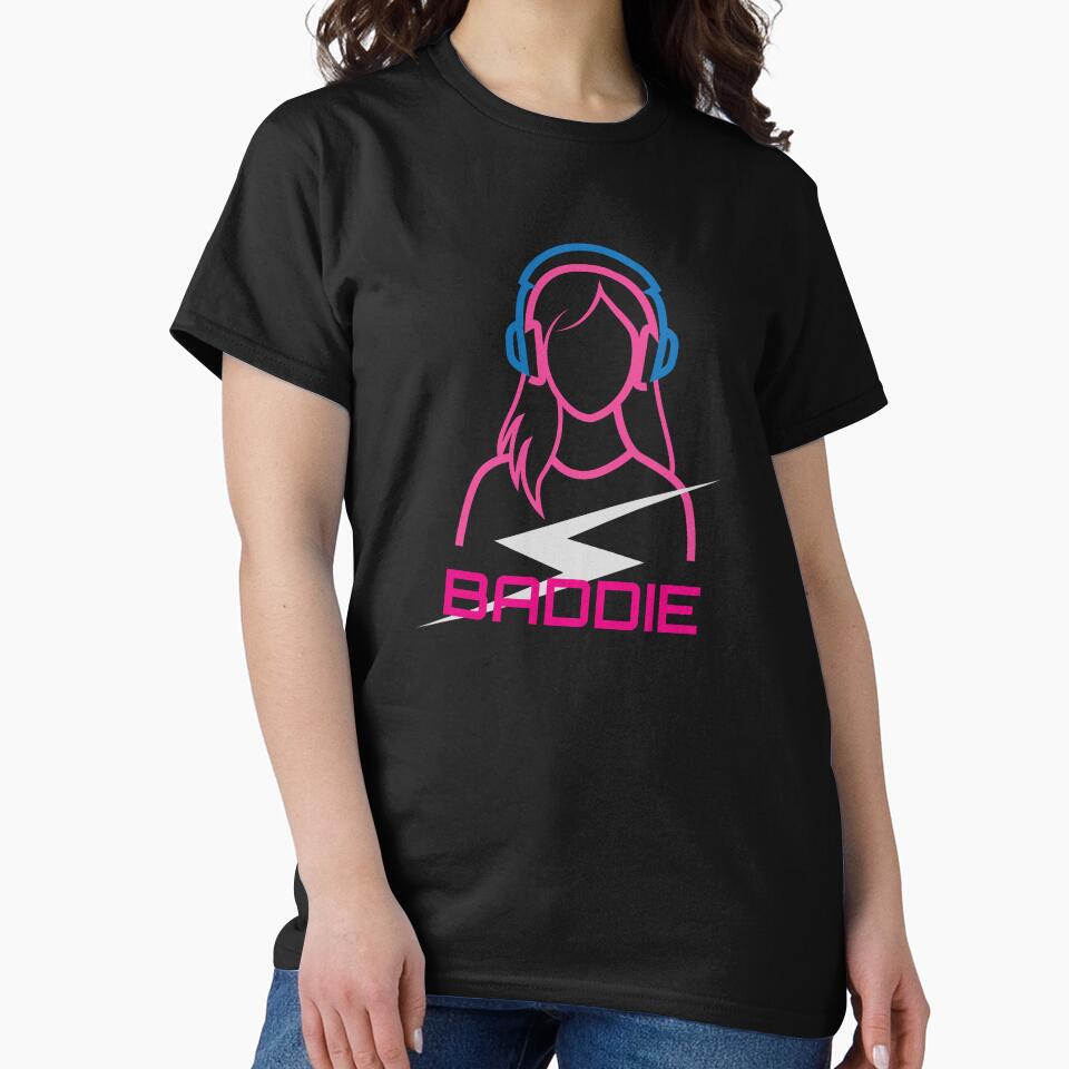 Baddie Lifestyle DJ Headphones by ElectroSphere46 Unisex , , , Long Sleeve Tee