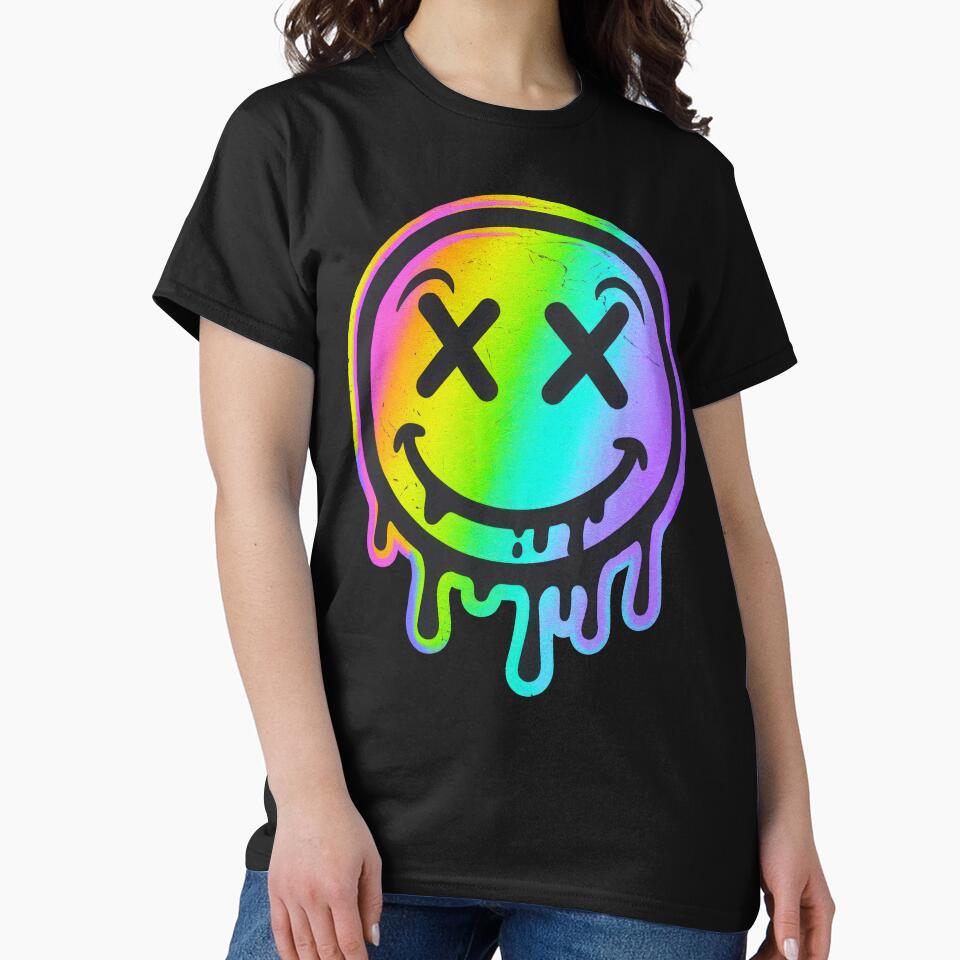 Psycadelic Dead Smiley by Angry Swan Designs