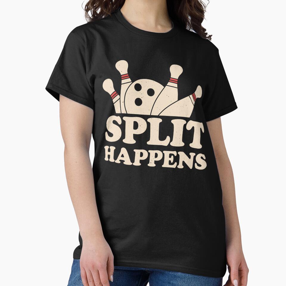 Funny Bowling by artworkbyrihen Unisex , , , Long Sleeve Tee