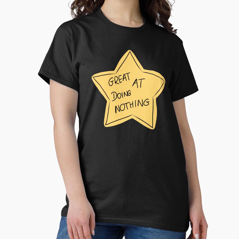 Great At Doing Nothing Star by HugSomeNettles Unisex , , , Long Sleeve Tee