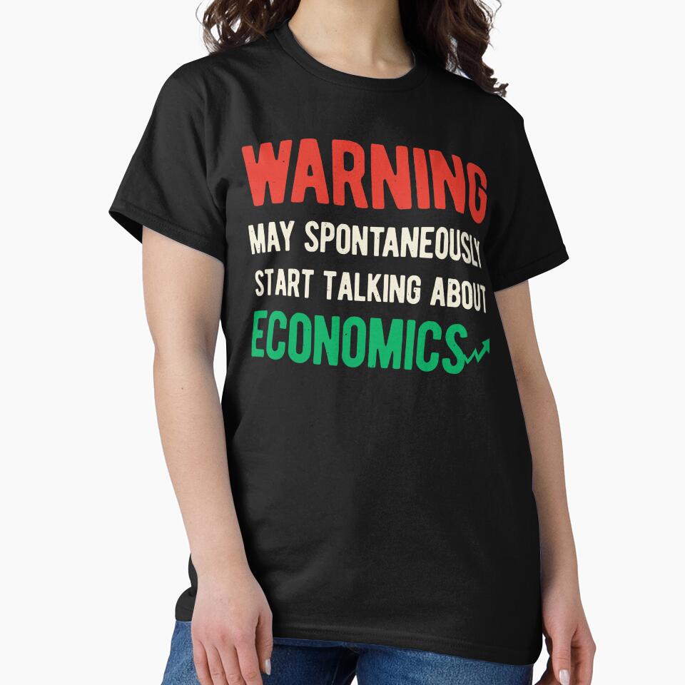 Funny Economics by artworkbyrihen Unisex , , , Long Sleeve Tee