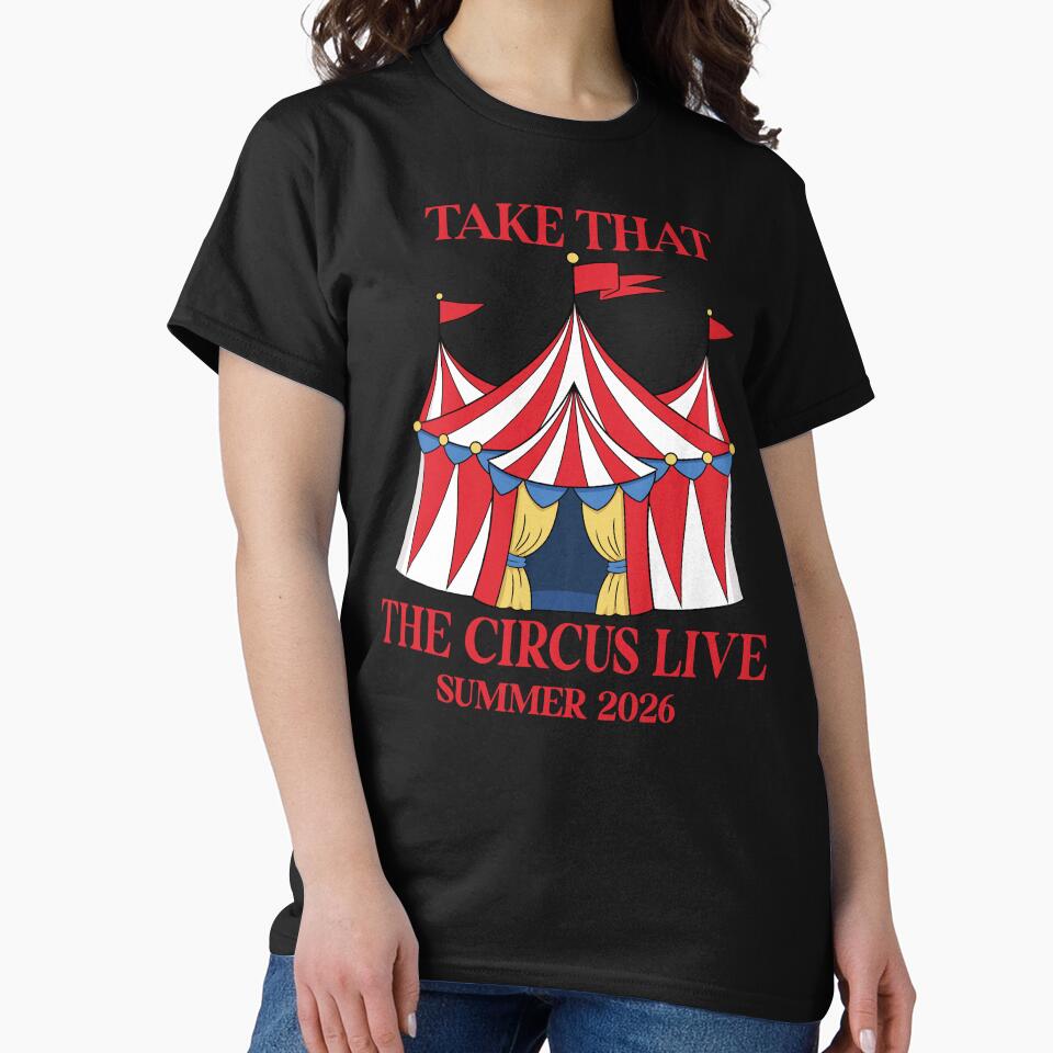 Take That Circus Live Summer 2026 Tour by Jalkaouita Unisex , , , Long Sleeve Tee