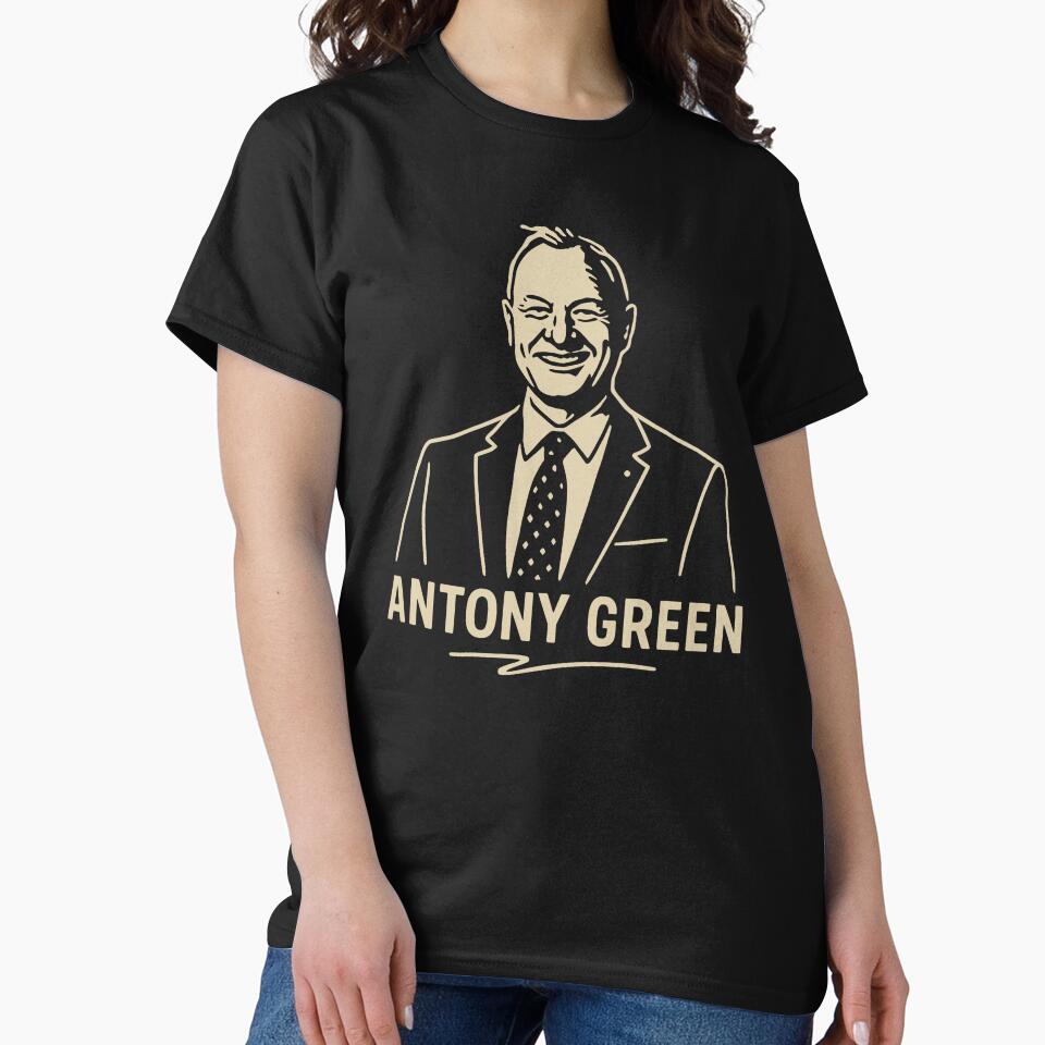 Antony Green Classic Line Art Portrait by zzz888