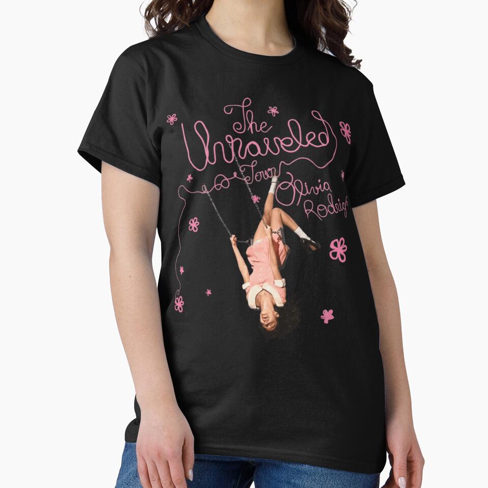 Olivia Rodrigo The Unraveled Tour 2026 Classic by Dutenarafi Unisex , , , Long Sleeve Tee