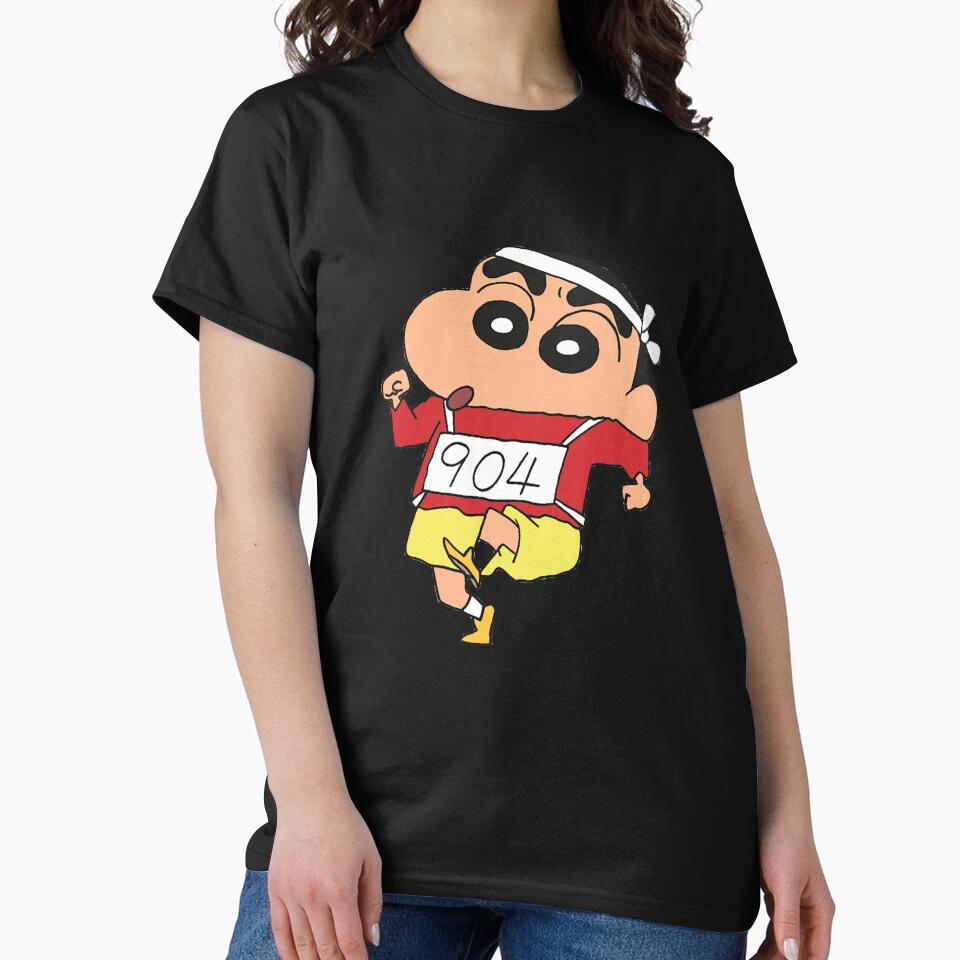 Shinchan marathon by Sellystickers Unisex , , , Long Sleeve Tee