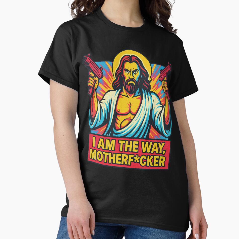 I Am The Way Vintage - Dungeon Crawler Carl - Bookish Jesus by RamblingsRose Unisex , , , Long Sleeve Tee