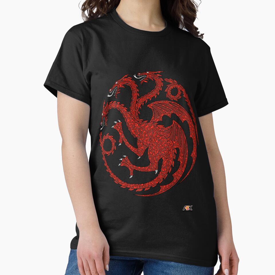House Targaryen by abstractbykaren Unisex , , , Long Sleeve Tee