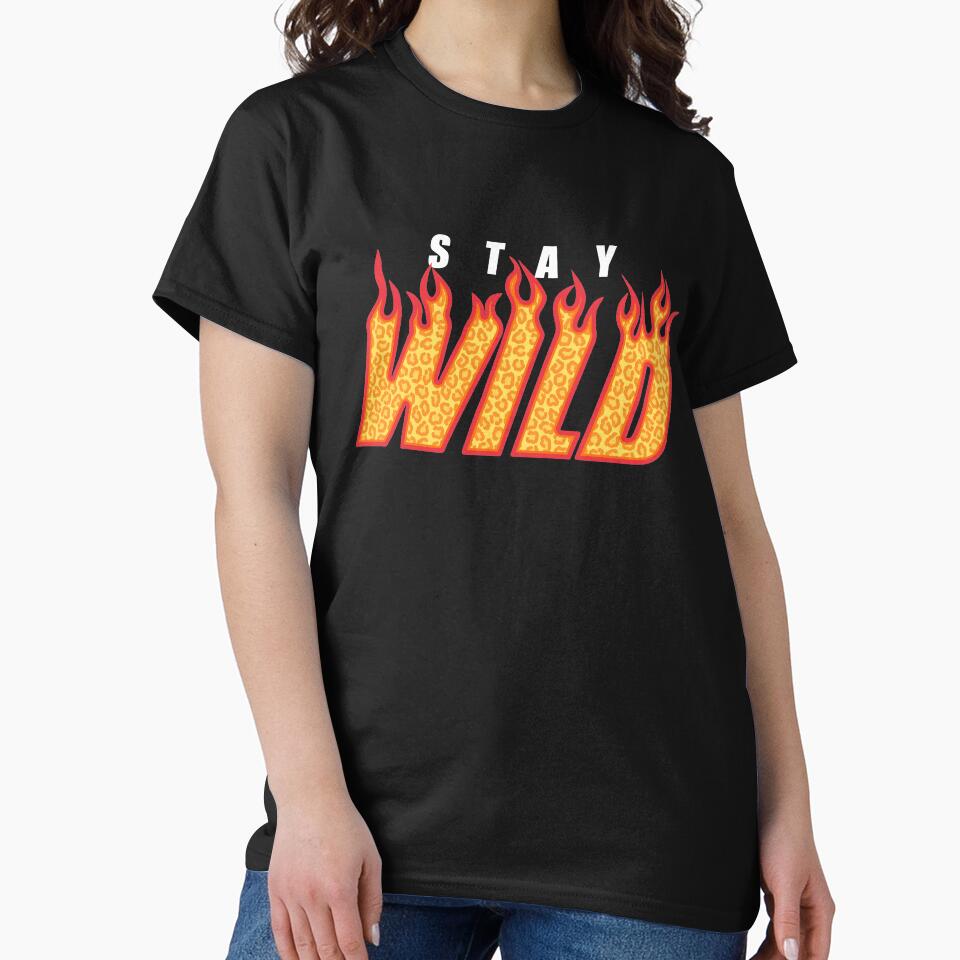 Stay Wild FIRE Black by MAZAX