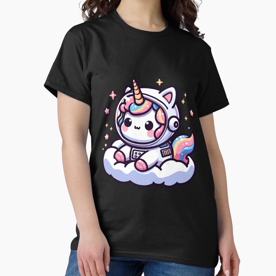 Cloudy astronaut Unicorn - Adorable style by Brudy-R