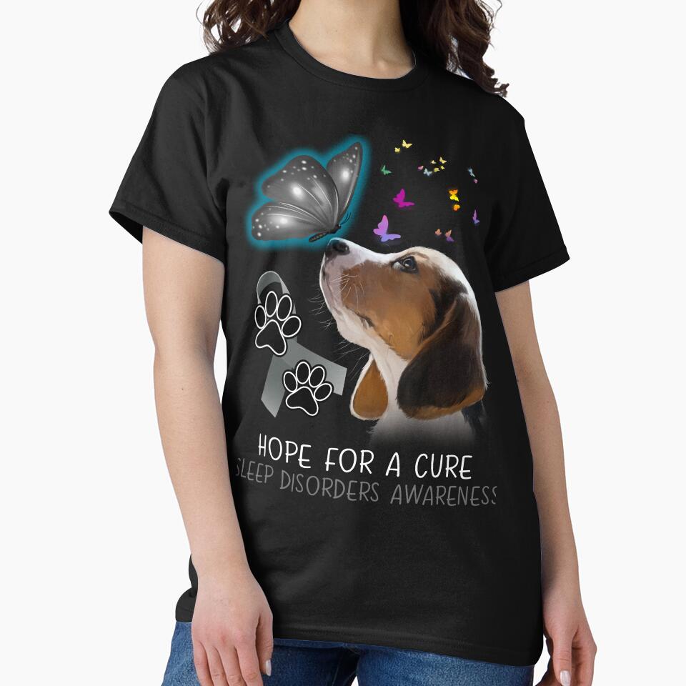 Beagle Hope For A Cure Sleep Disorders Awareness by Grooffos