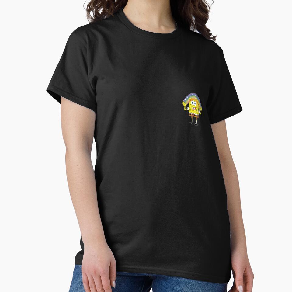 Spongebob Imagination by The Sun is Shining Unisex , , , Long Sleeve Tee