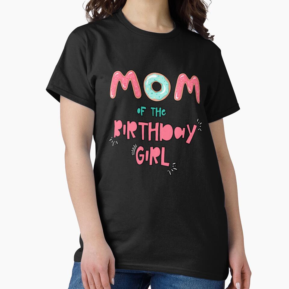 Mom of the Birthday Family Donut theme by SwankyFine