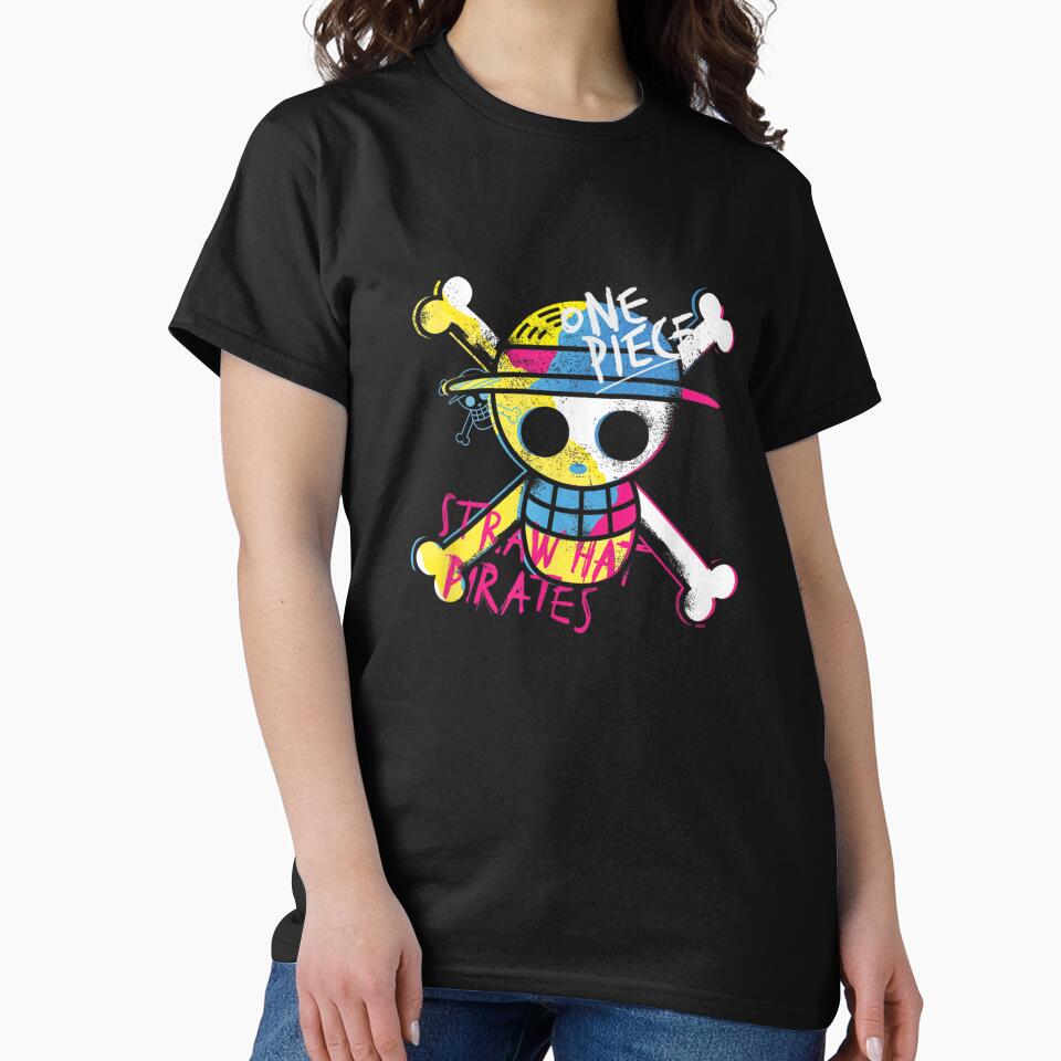 Funny Pirate Skull Cartoon Anime Style Pirate Crew Shirt by Capisedo Unisex , , , Long Sleeve Tee