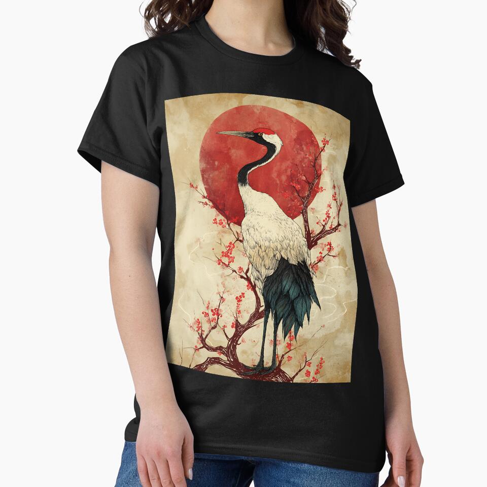 Graceful Japanese Crane by bapupa
