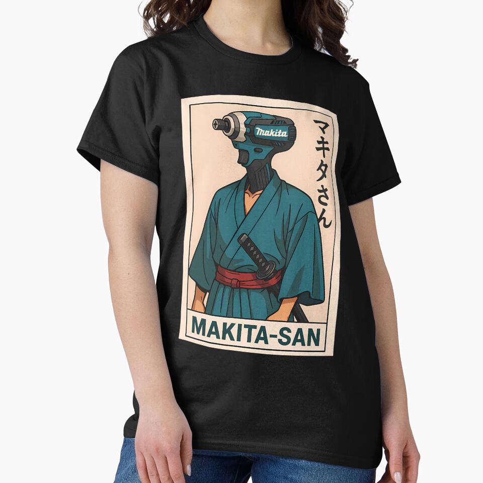 Makita-San (Original) Anime Japanese by odelow Unisex , , , Long Sleeve Tee