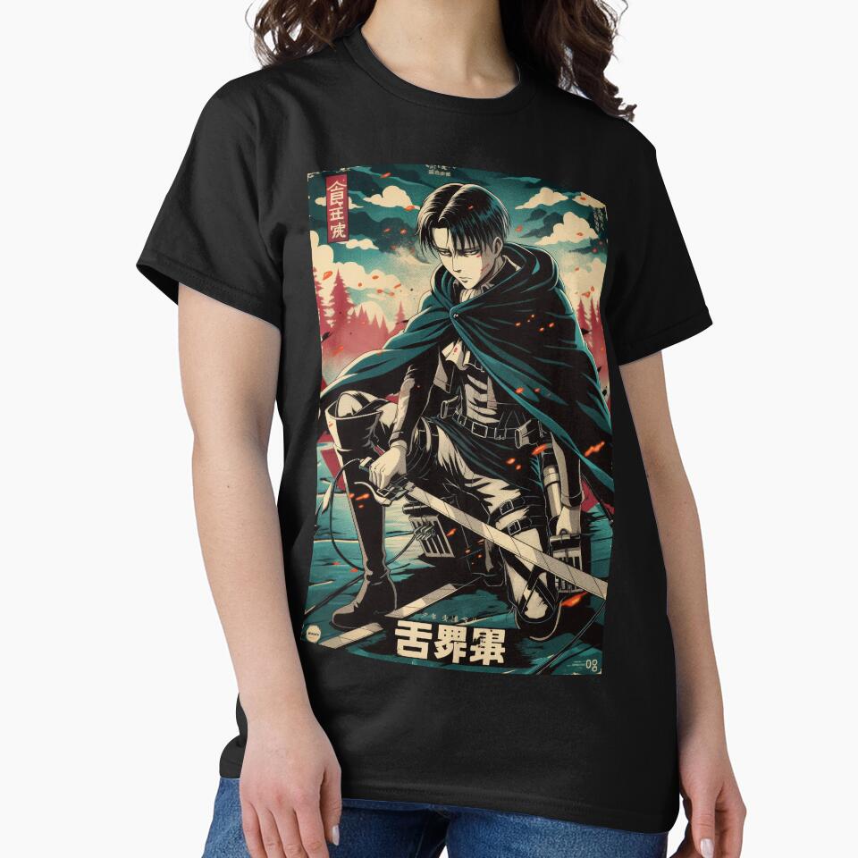 Levi Ackerman Chad Energy by AnimeArsenalPrints