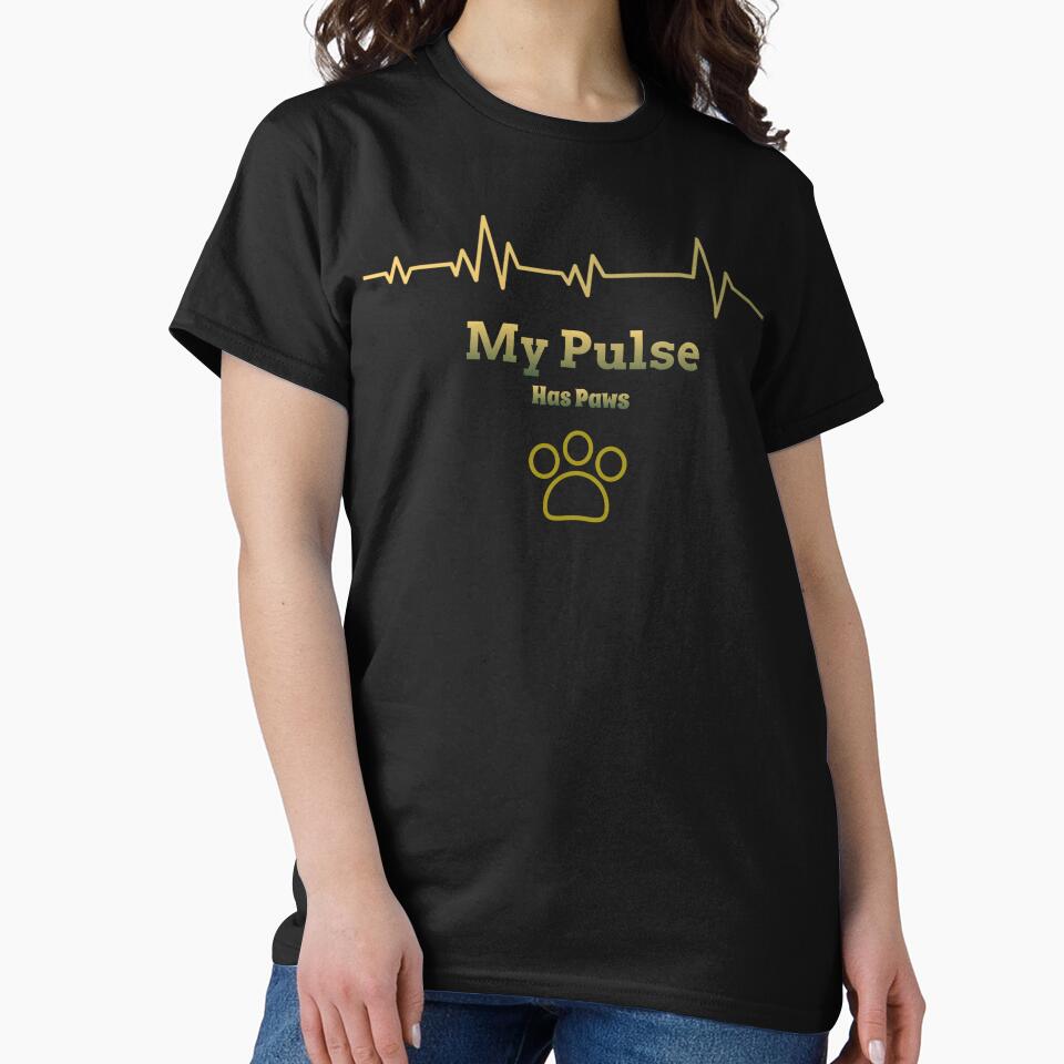 My Pulse Has Paws by RandisTees