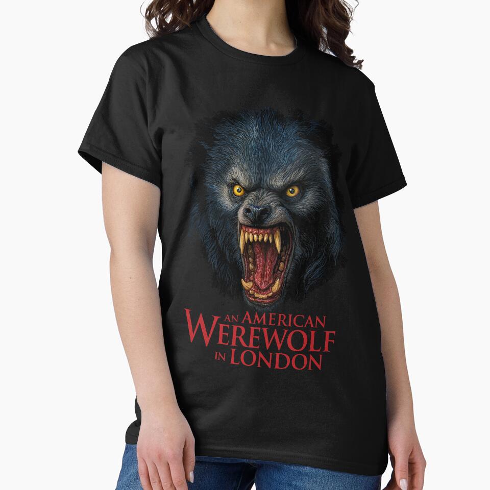 american werewolf in london by American Artist Designs Unisex , , , Long Sleeve Tee
