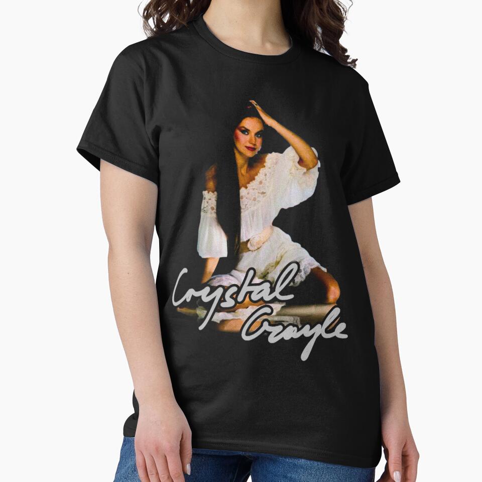 Crystal Gayle by 200ug Unisex , , , Long Sleeve Tee