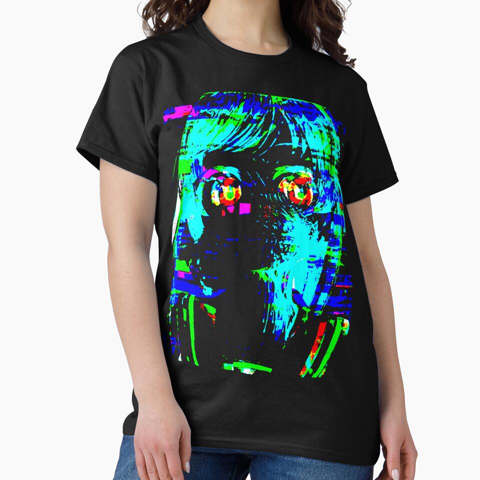 Glitchy Anime Girl by dyppz