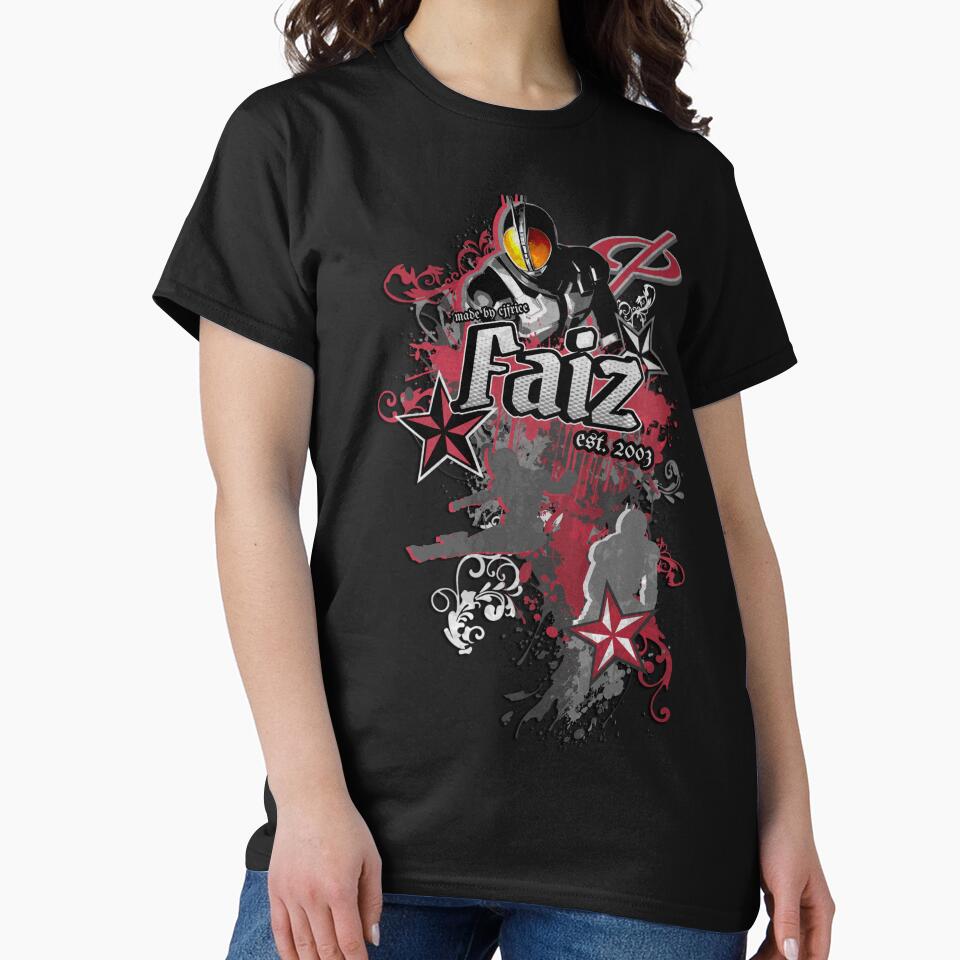 Kamen Rider Faiz "Street Style" Design by CJFrice Graphics Unisex , , , Long Sleeve Tee