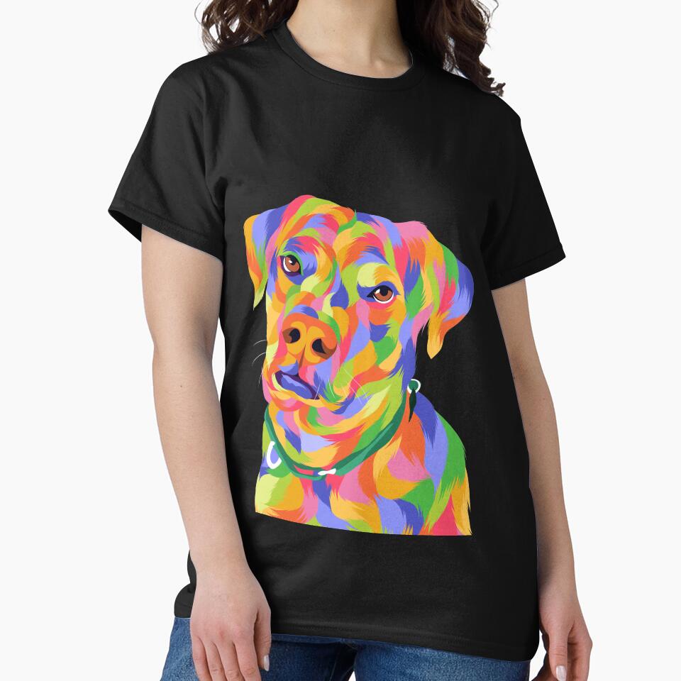 Dog Pop Art Illustration by Sandee15