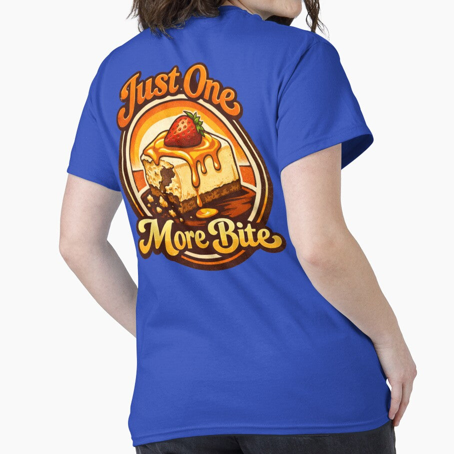 Just One More Bite – Funny Food Lover Snack Humor Design by rushaib