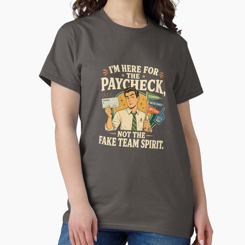 Funny Paycheck Team Spirit Shirt by Passionread Unisex , , , Long Sleeve Tee