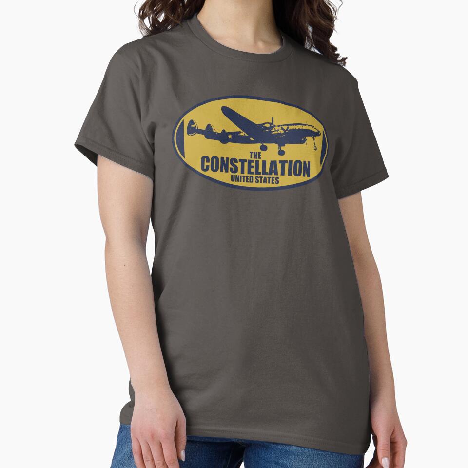 Constellation Airliner by StrongVlad Unisex , , , Long Sleeve Tee