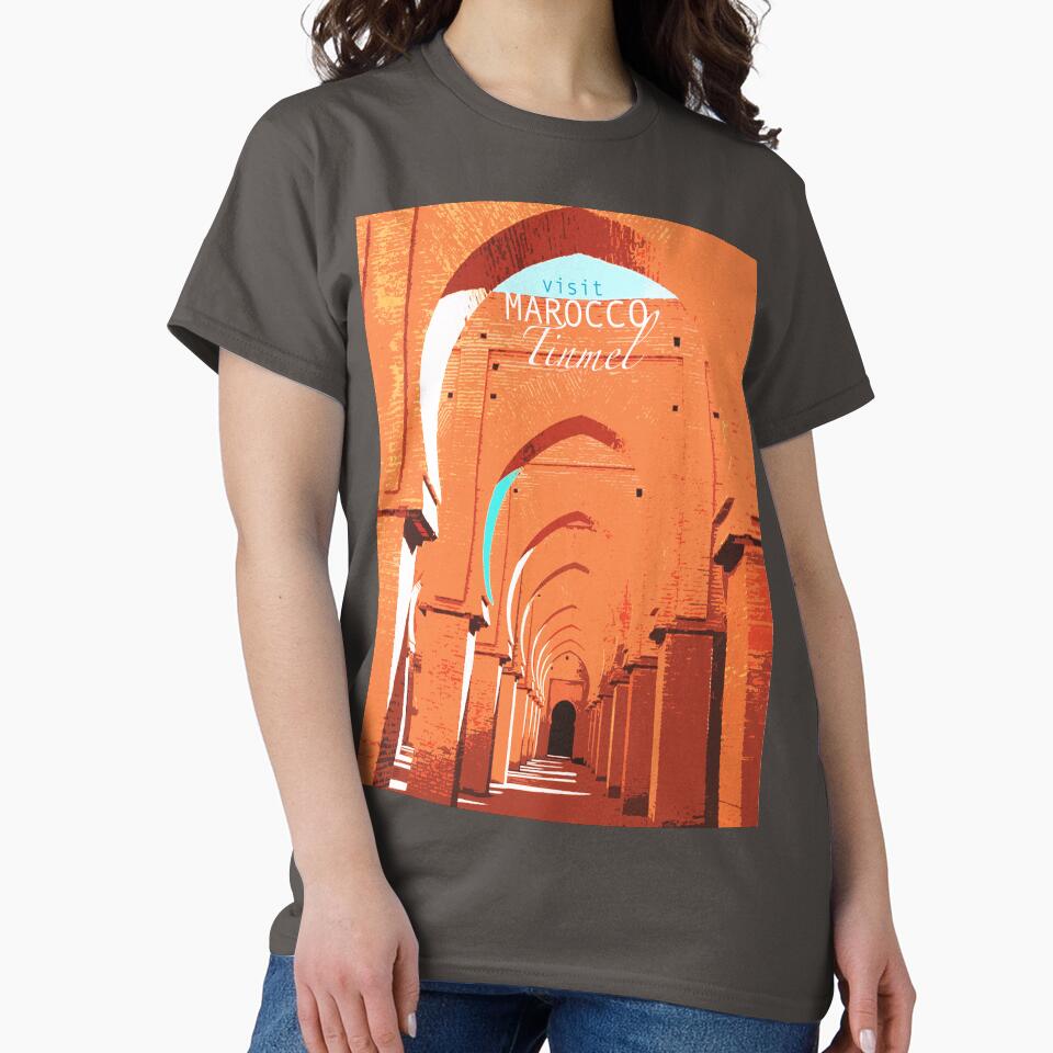 Travel posters_Visit Morocco by FanitsaArt