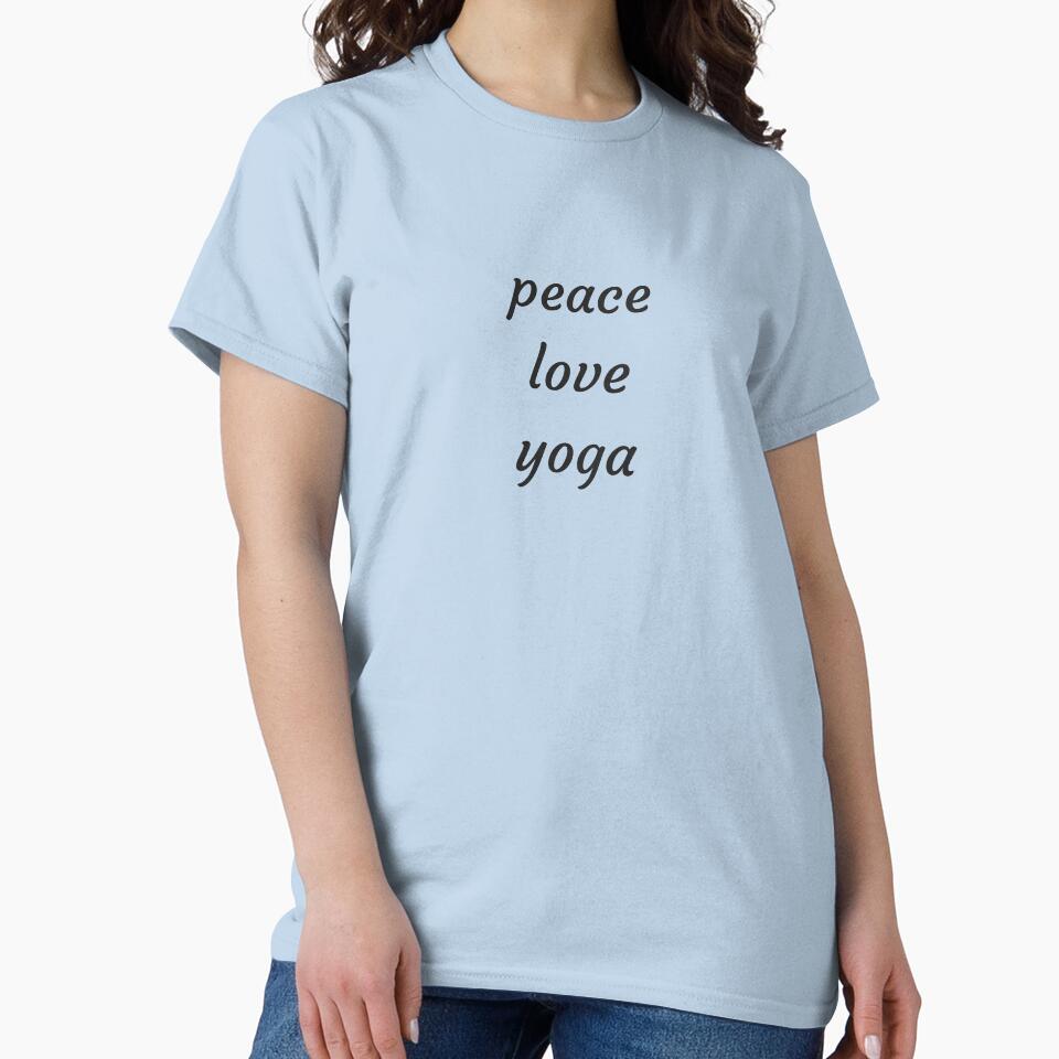 PEACE LOVE YOGA by Inspirationmotivation