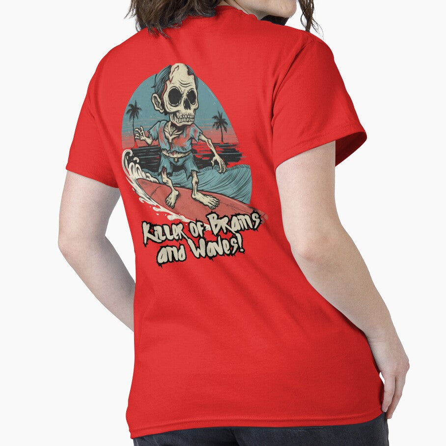 Surfing Zombie, killer of waves and brains, surf by Meandmyshop