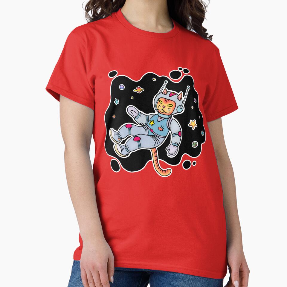 AstroCat by SpaceCatVisions Unisex , , , Long Sleeve Tee