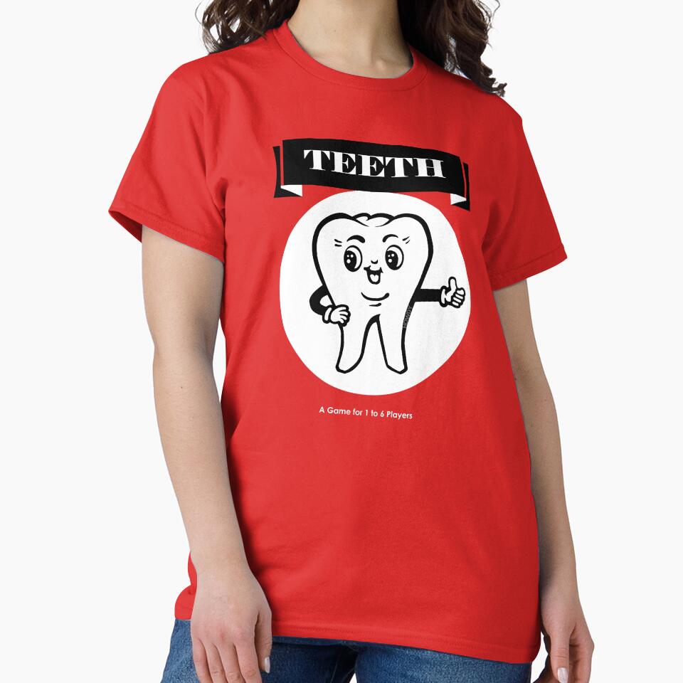 Teeth - A Game for 1 to 6 Players by Captain Howdy Unisex , , , Long Sleeve Tee