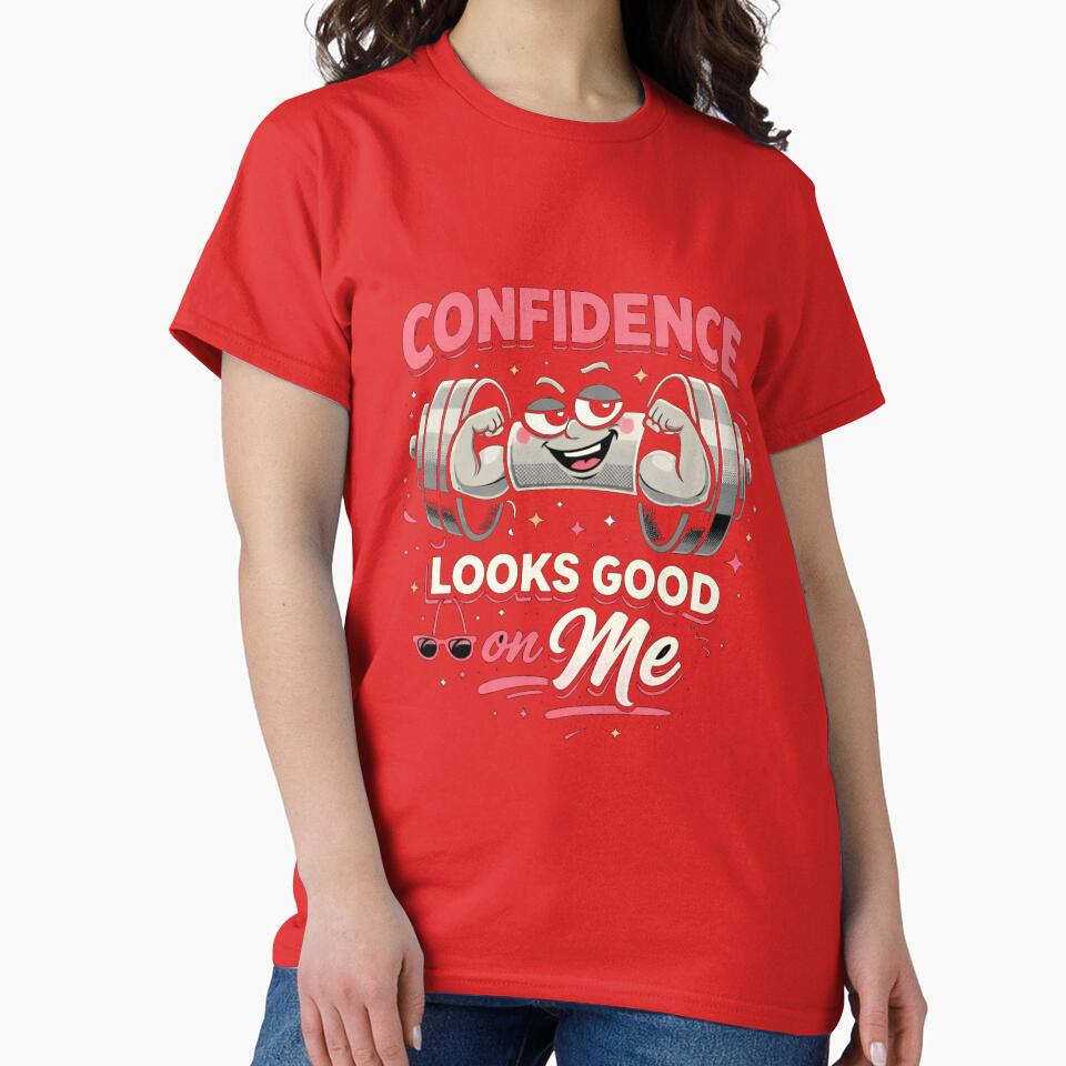 Confidence looks good on me by JustResultsCo