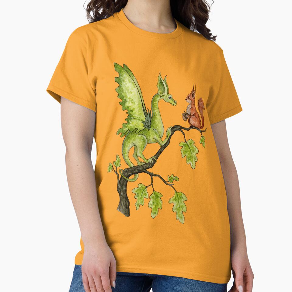 Oak Tree Encounter by AmyBrownArt