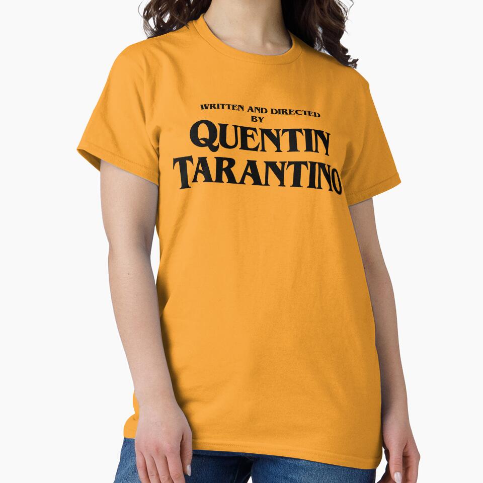 Written and directed by Quentin Tarantino by ,Camiila, Unisex , , , Long Sleeve Tee