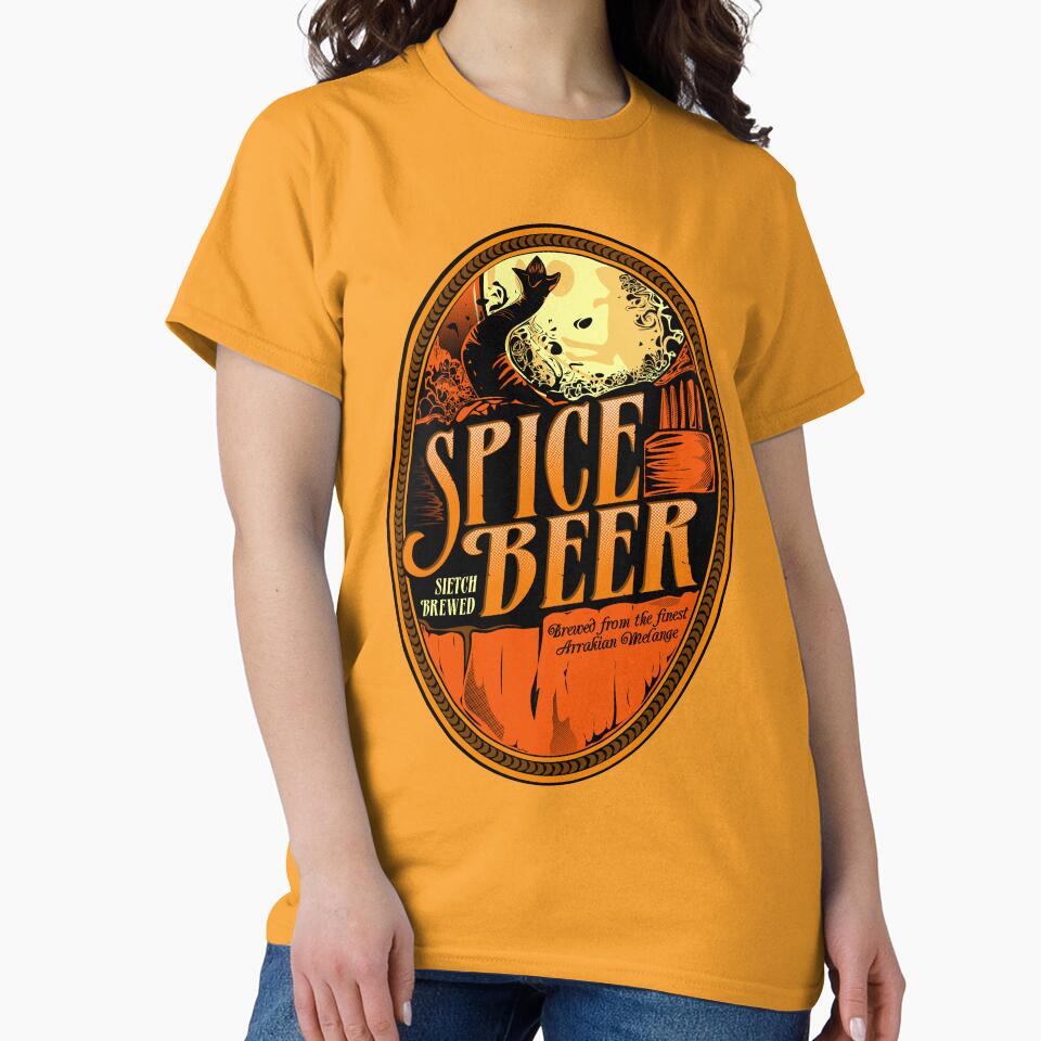 Spice Beer Label by merrypranxter Unisex , , , Long Sleeve Tee