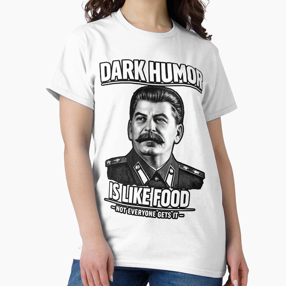 Dark Humor Is Like Food Not Everyone Gets It by FaunaJam Unisex , , , Long Sleeve Tee