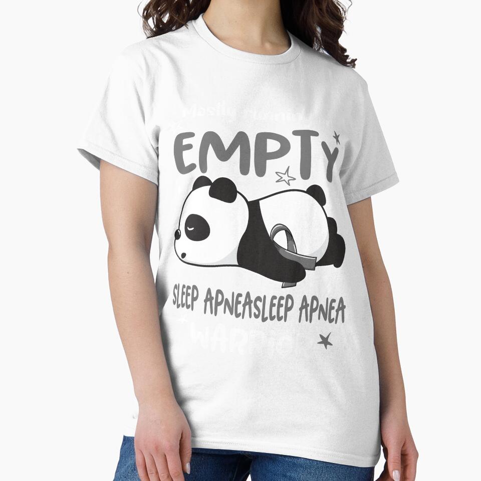 Sleep Apnea Awareness - Mostly Running On Empty Sleep Apnea Warrior by Hilten Unisex , , , Long Sleeve Tee