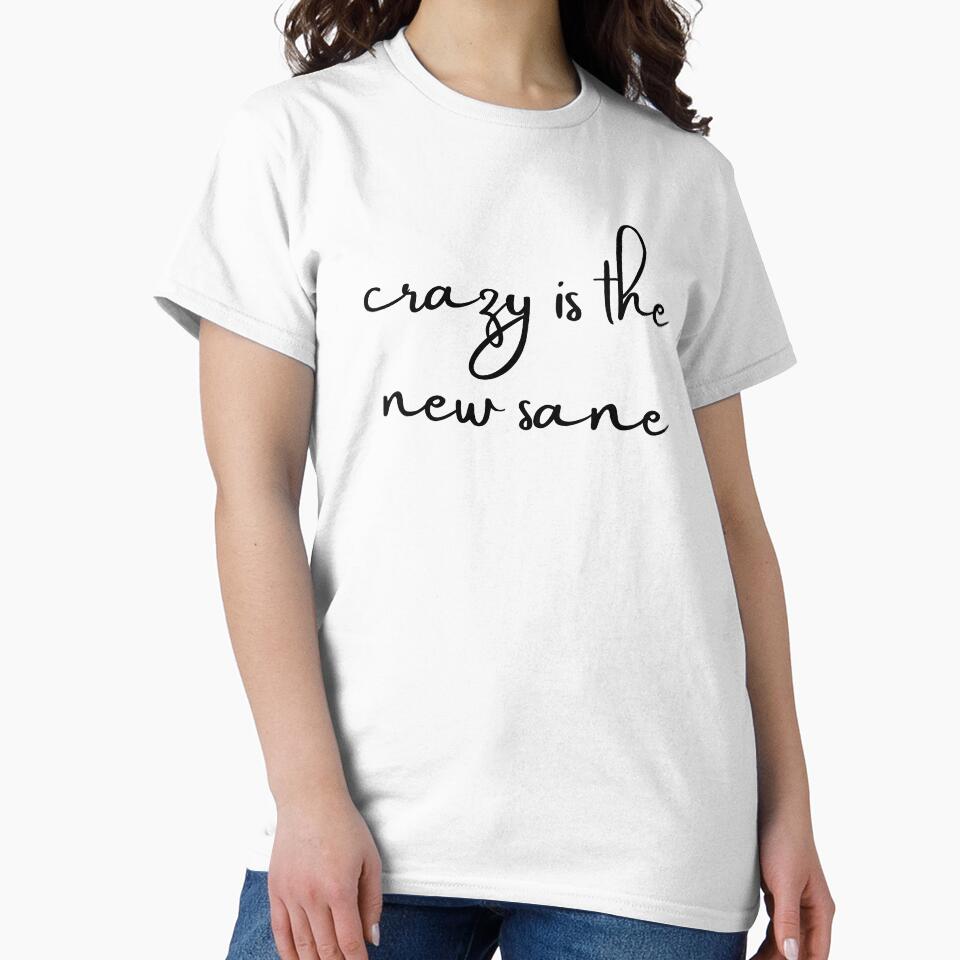 crazy is the new sane by vishwajeetkhot Unisex , , , Long Sleeve Tee